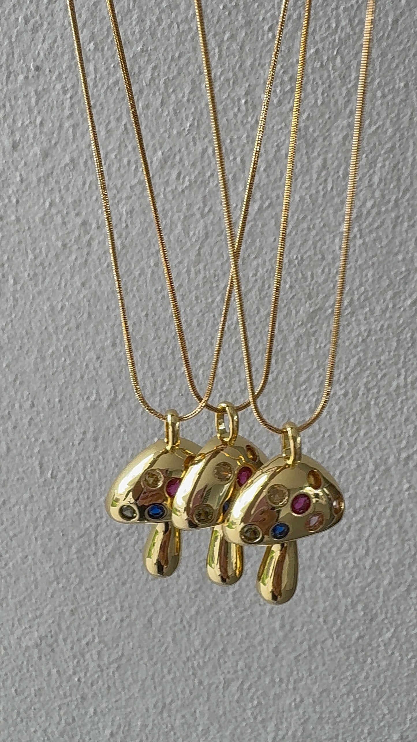 Mushroom Necklace