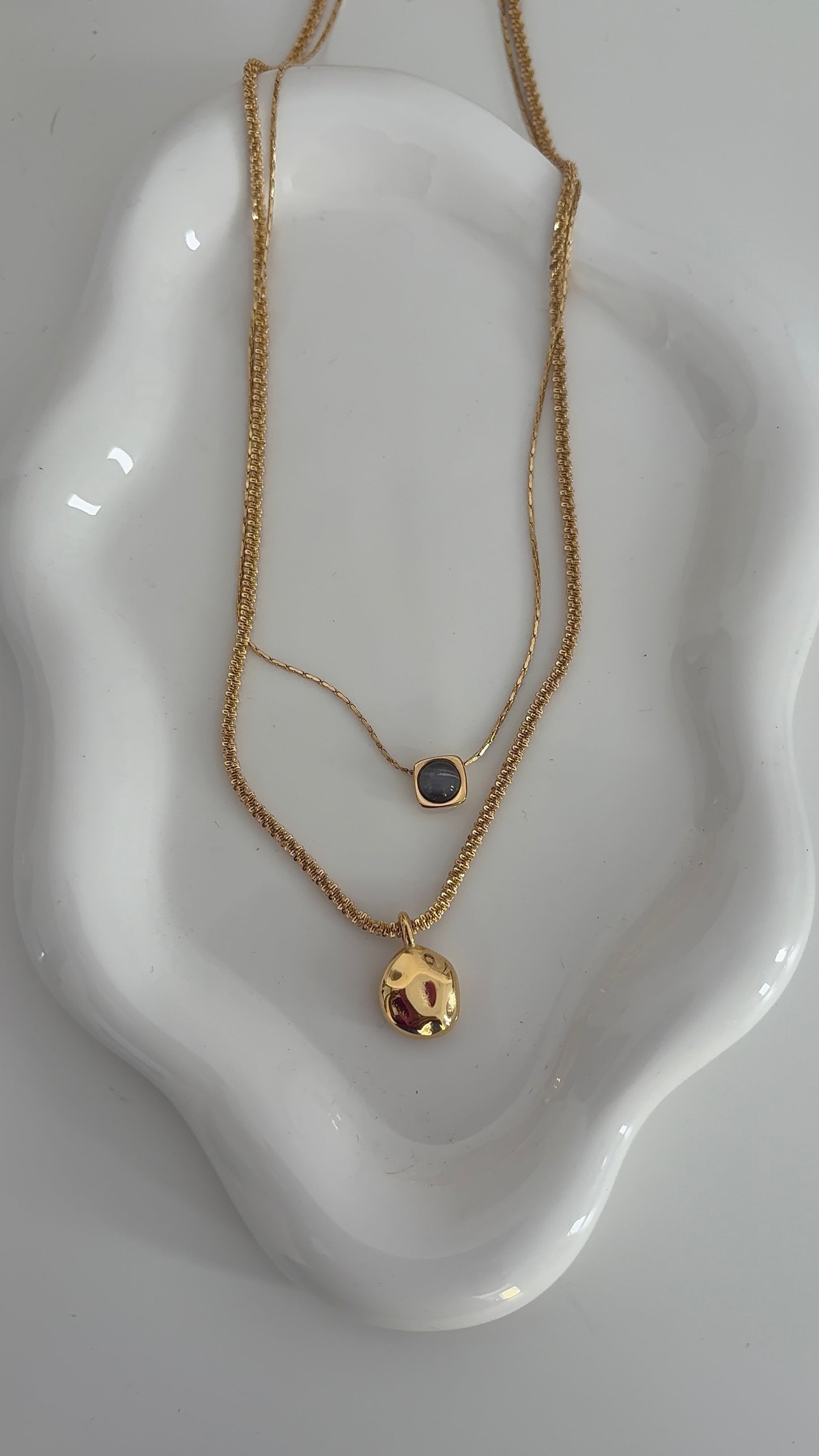 Iris doble Necklace
