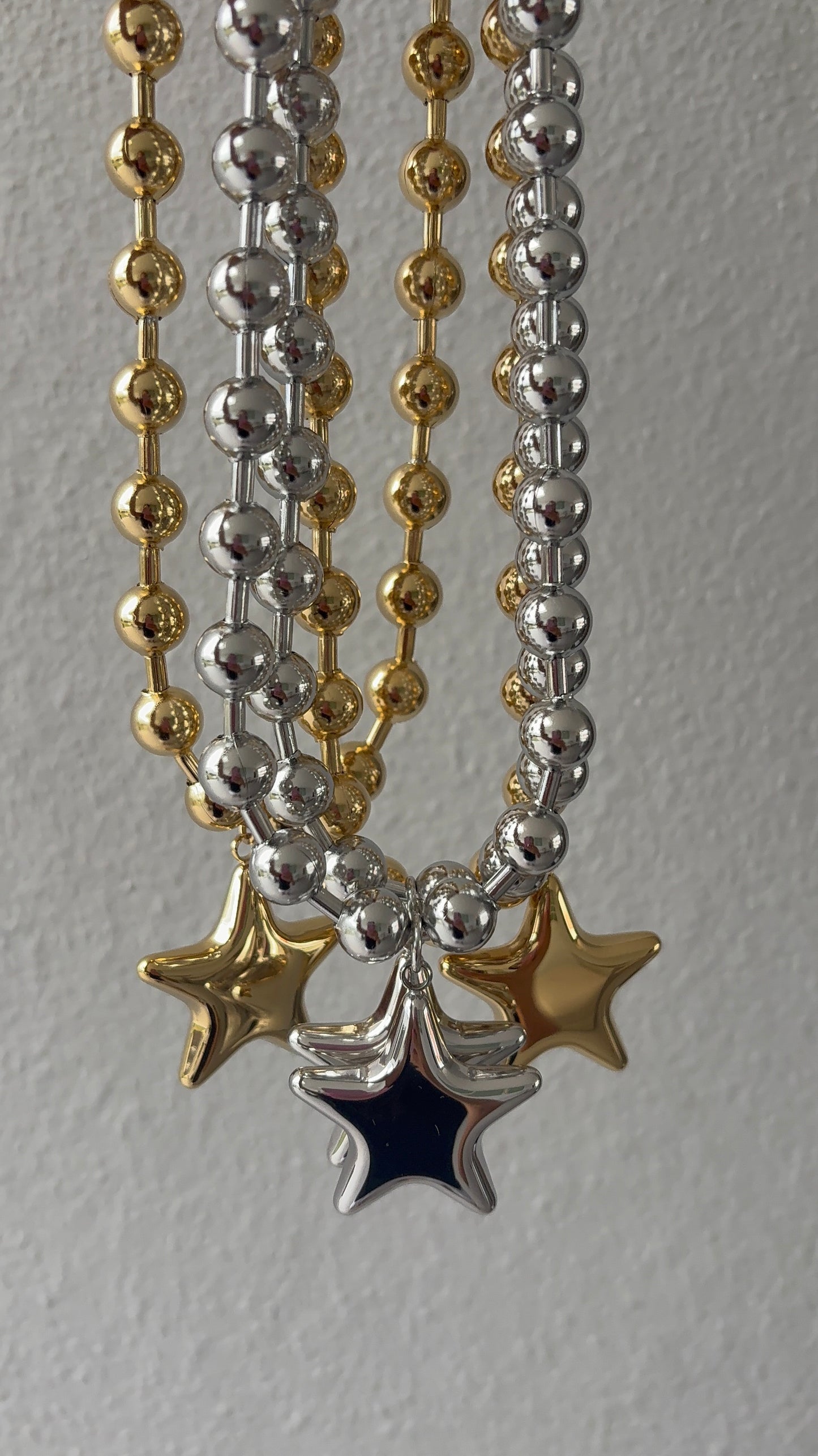 Gold Star Necklace