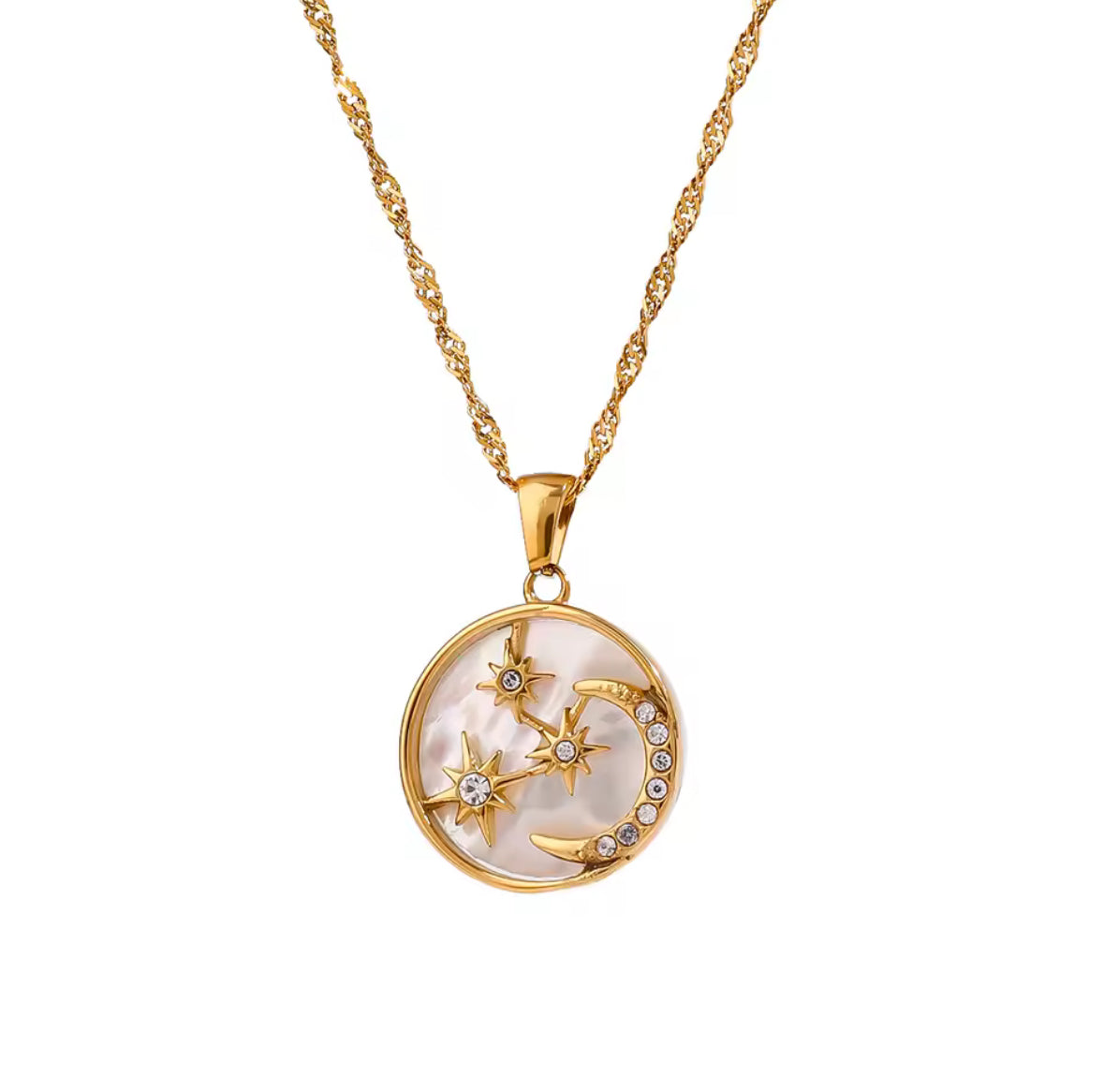 Sun & Mon Necklace