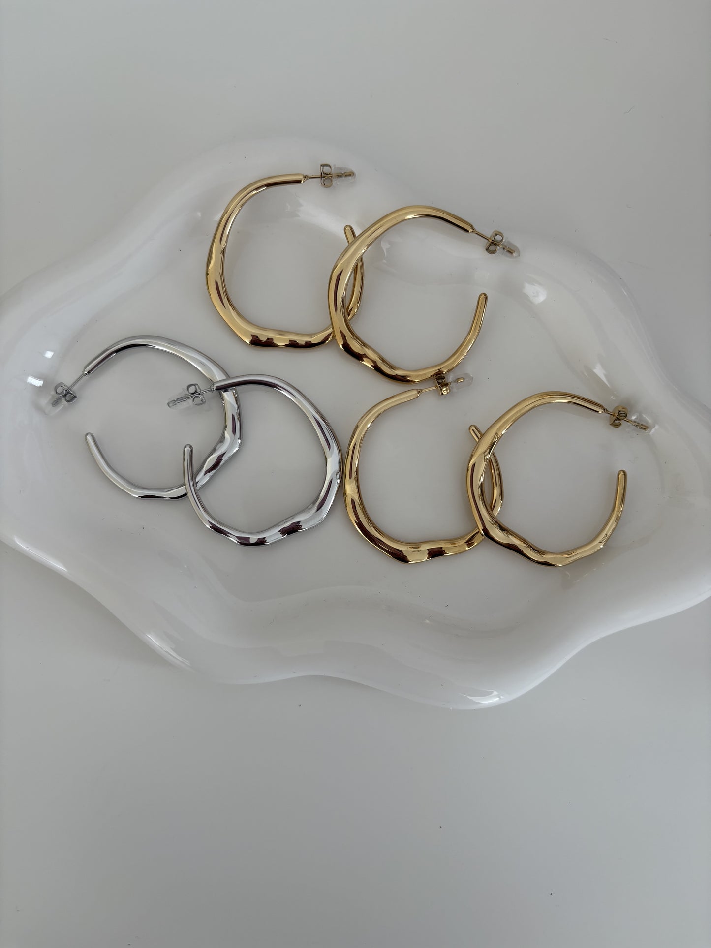 Tania Silver Earrings