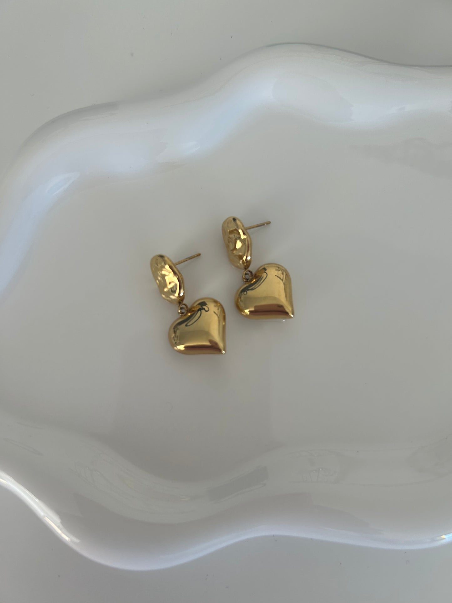 Abigail heart Earrings