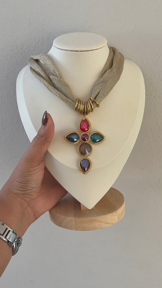 Multi colors Cross