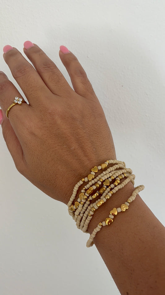 Multi Nude Bracelets
