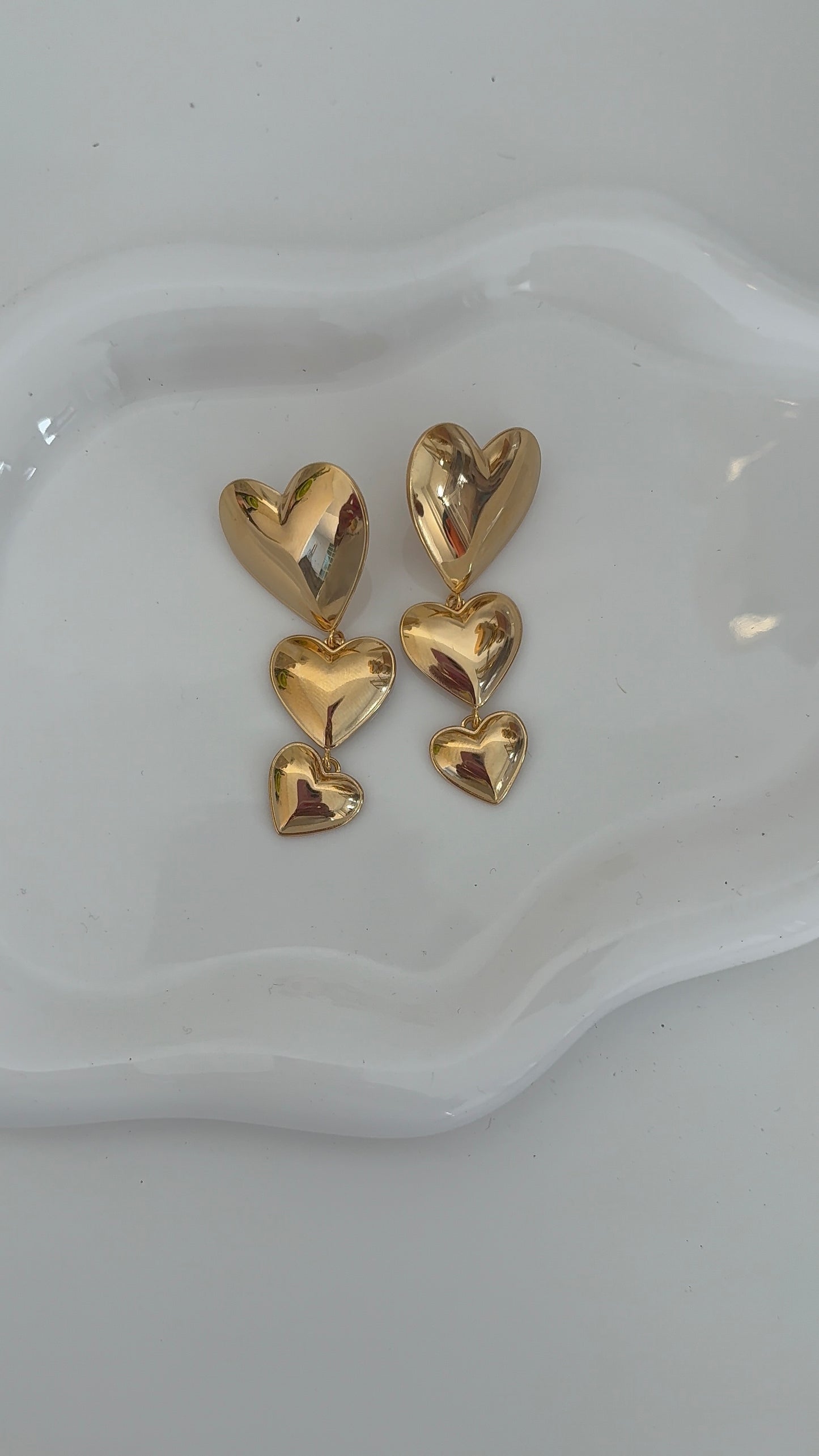 Multi Heart Earrings