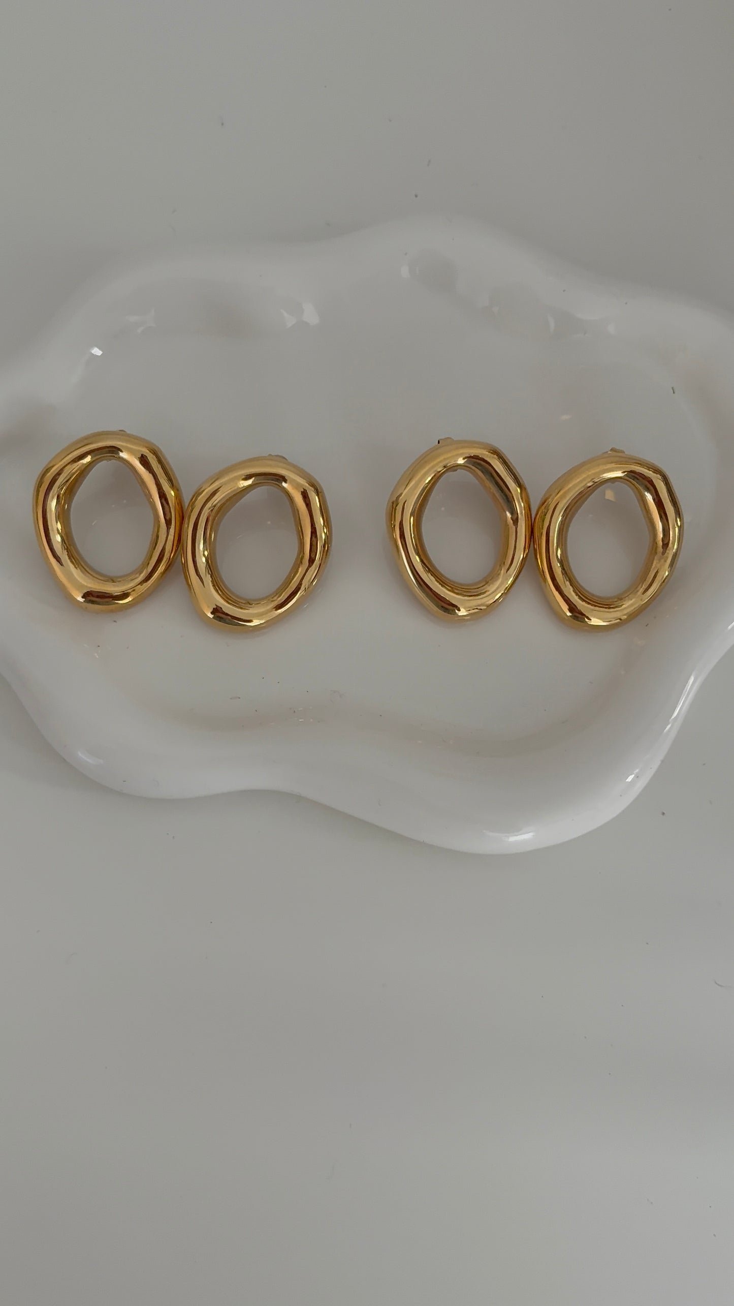 Chunky Gold Earrings