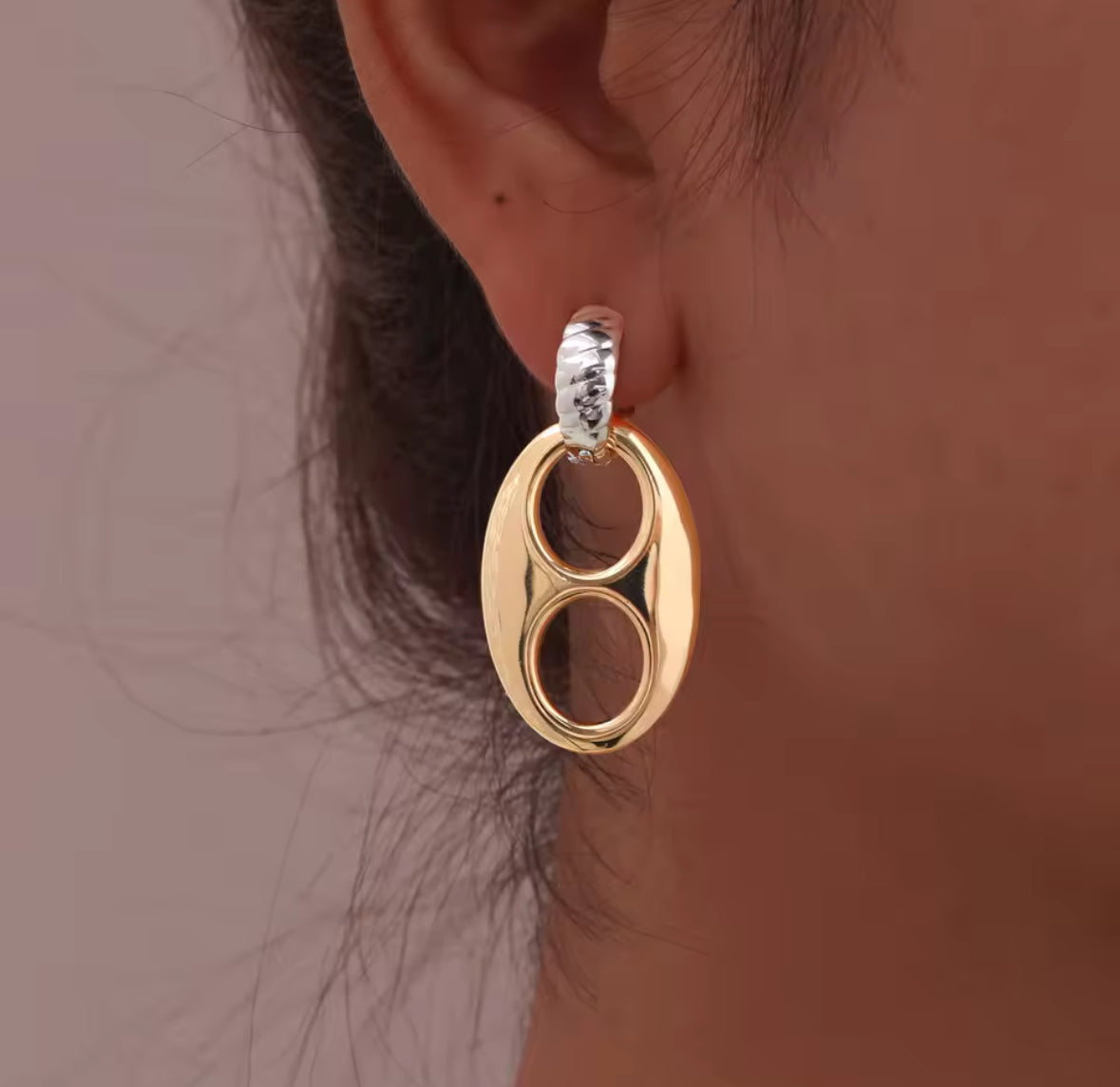 Miracle two tones Earrings