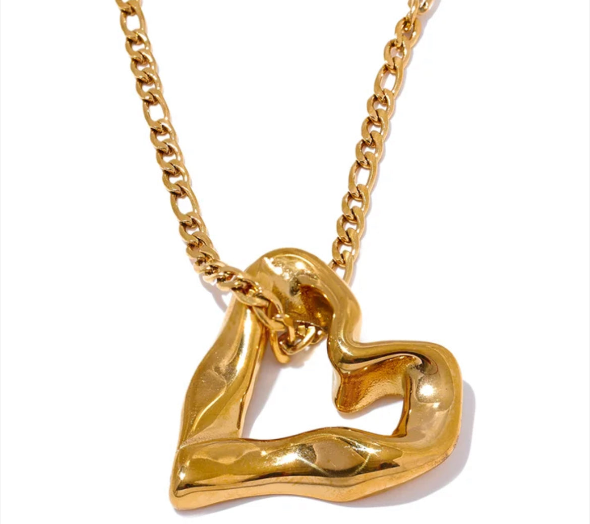 Heart Gold Necklace