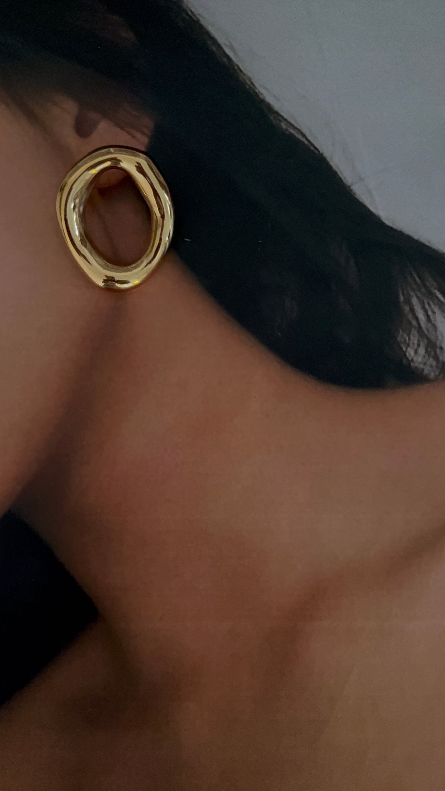 Chunky Gold Earrings