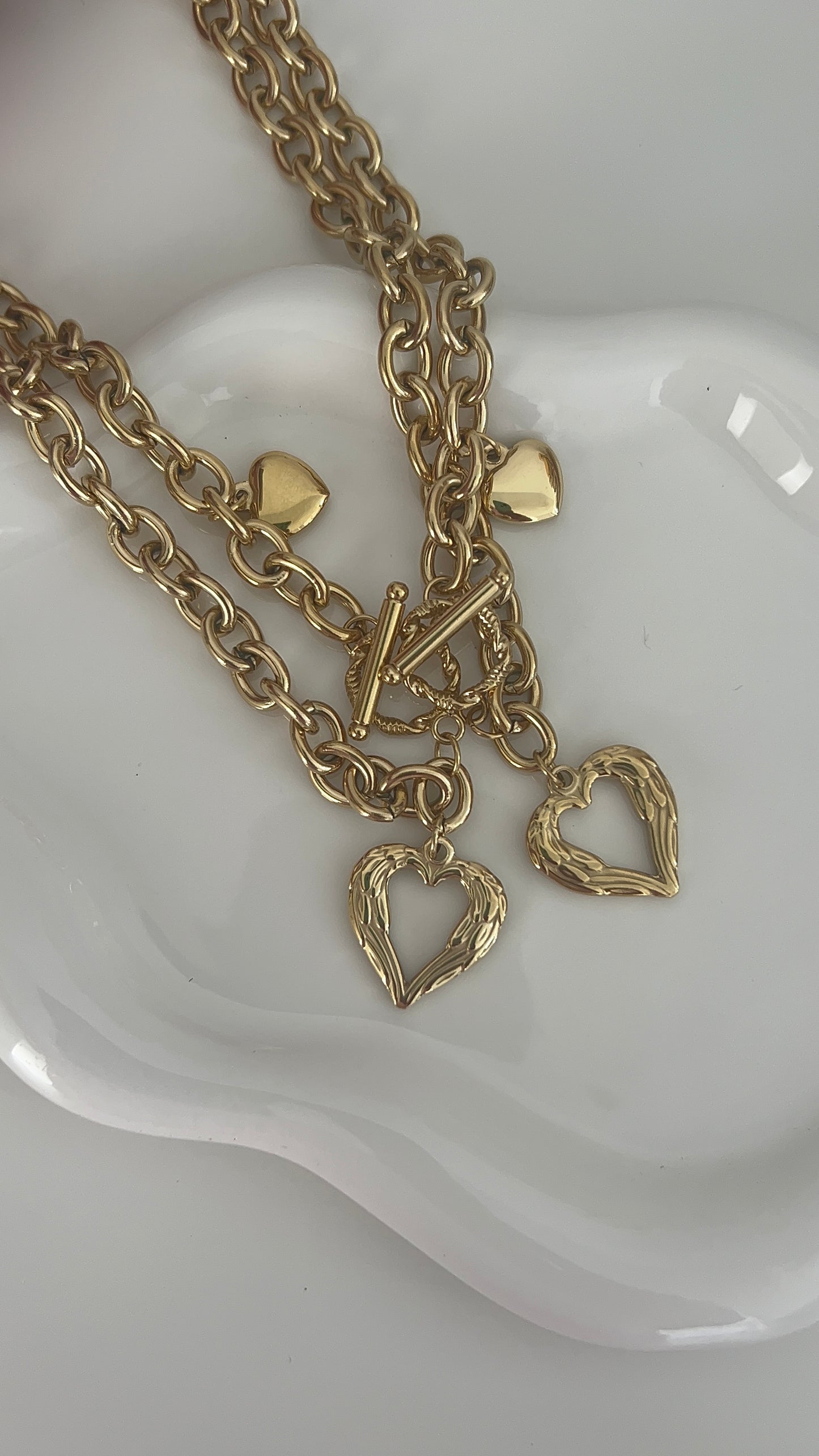 Doble heart Necklace