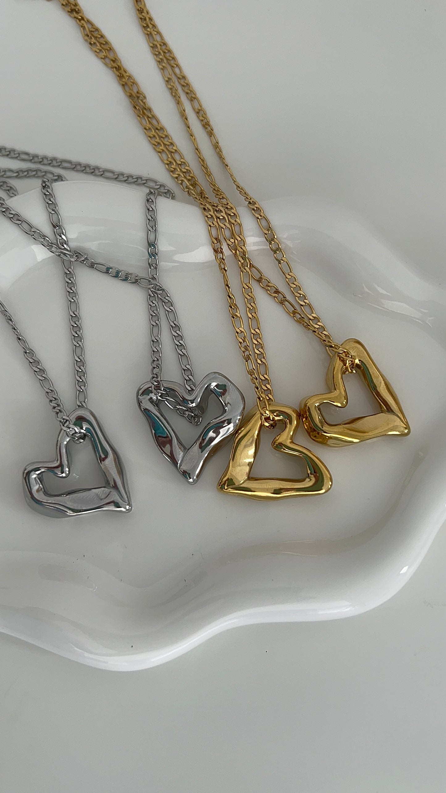 Heart Silver Necklace