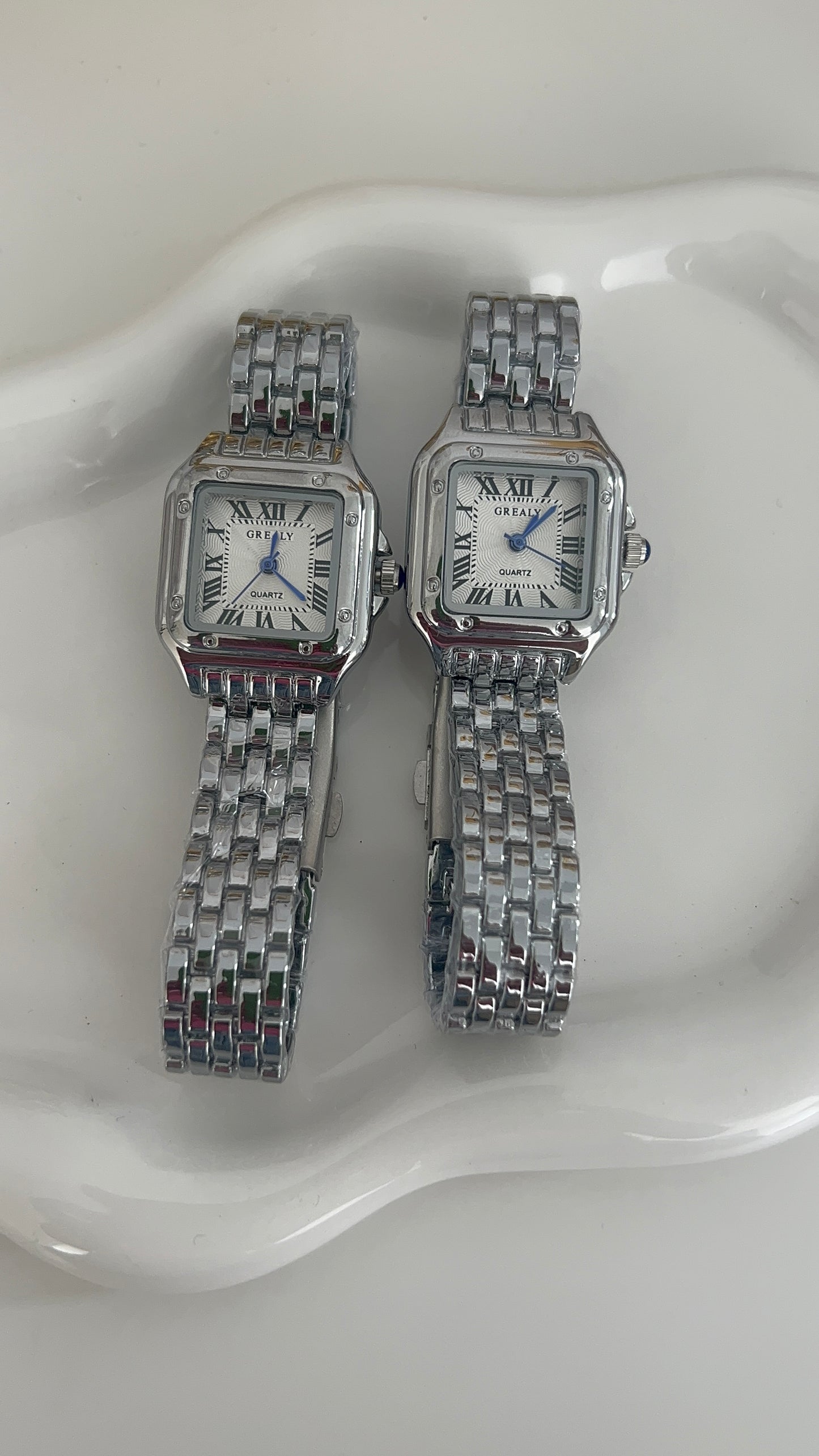 Vintage Watch Silver