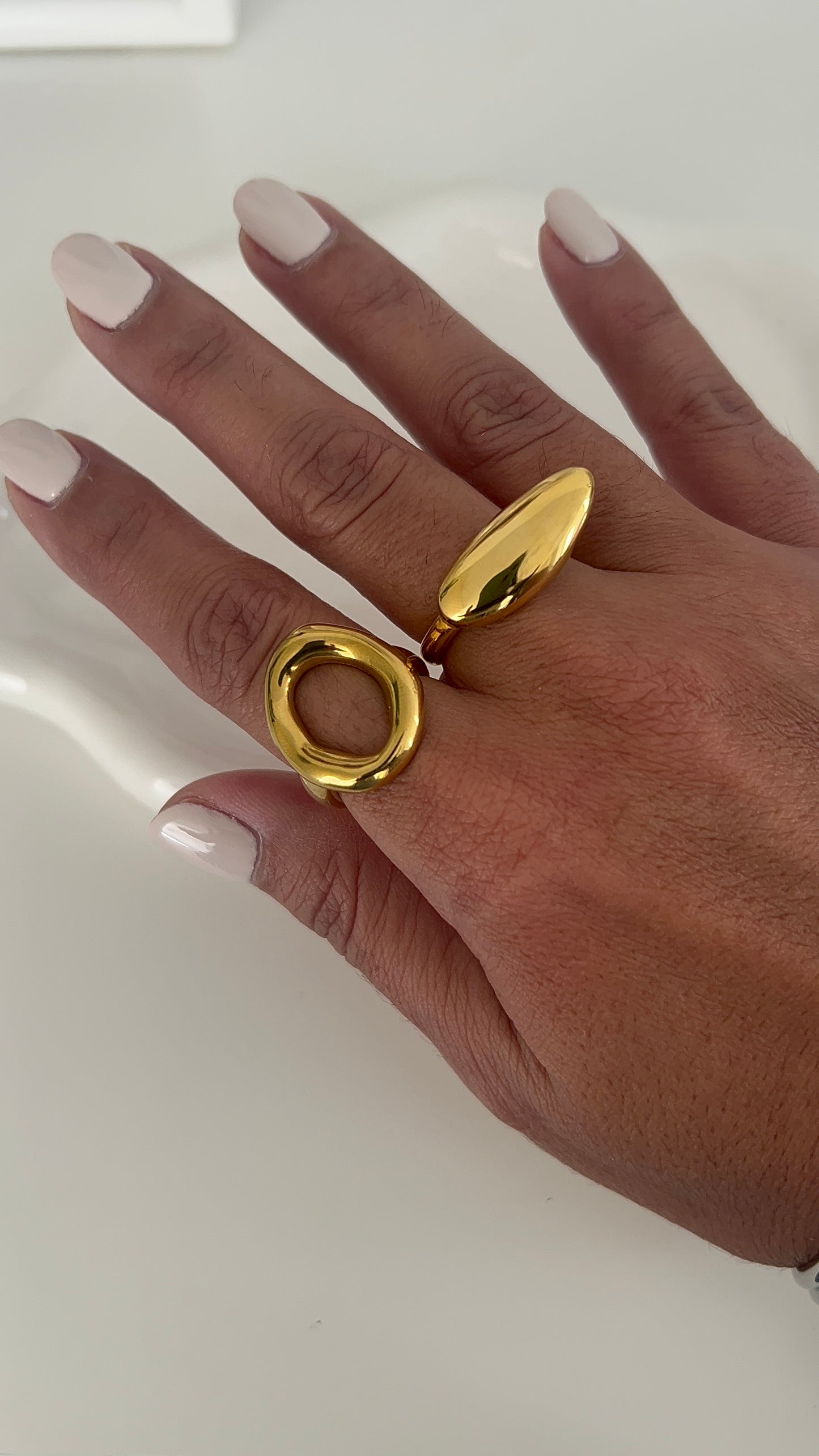 Gia Gold Rings