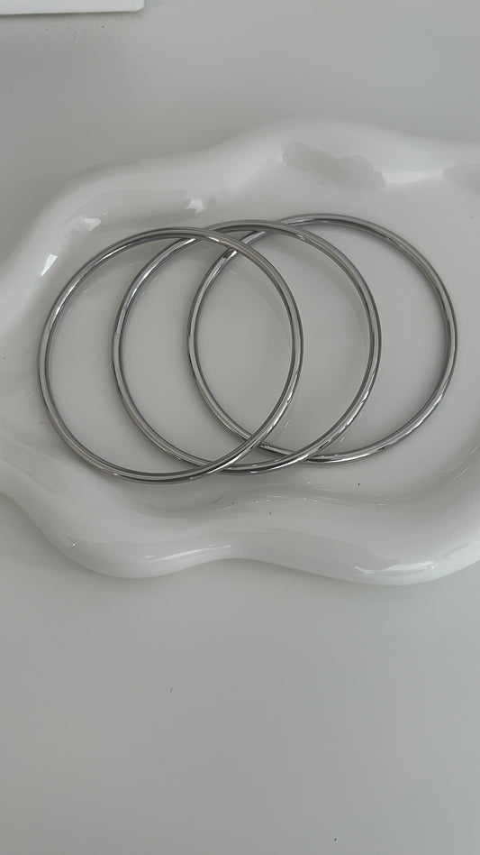 Bangles Silver (set de 3)