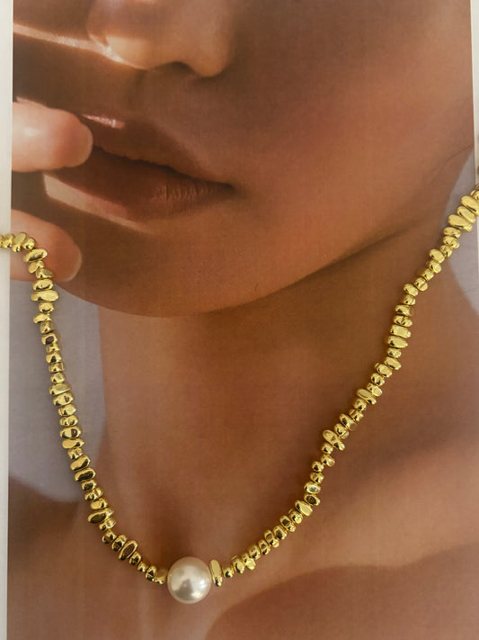 Aries Gold Necklace