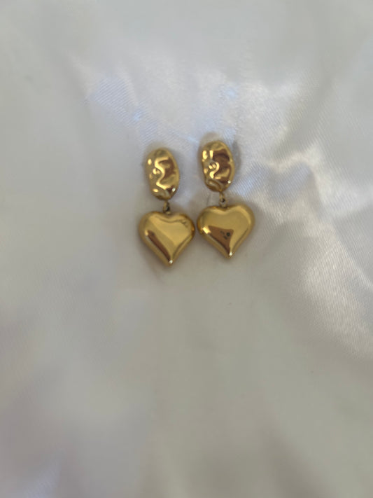 Abigail heart Earrings