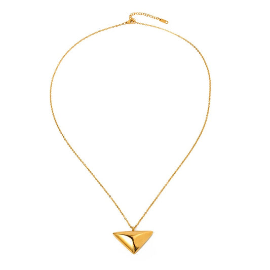 Triangle Gold Necklace