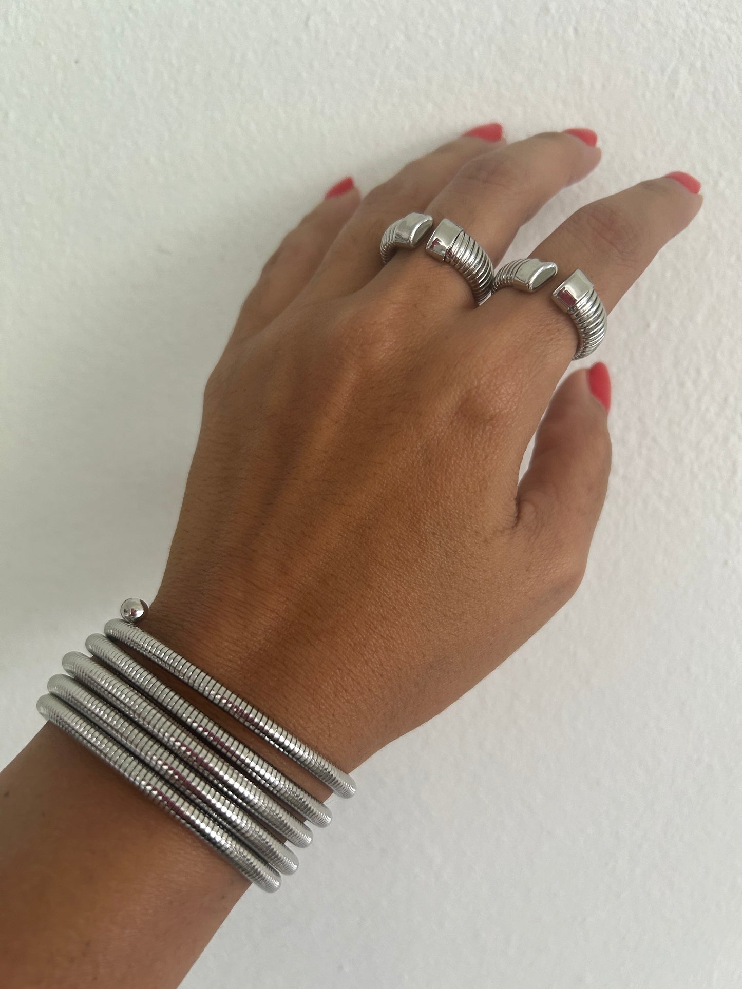 Espiral Silver bracelets