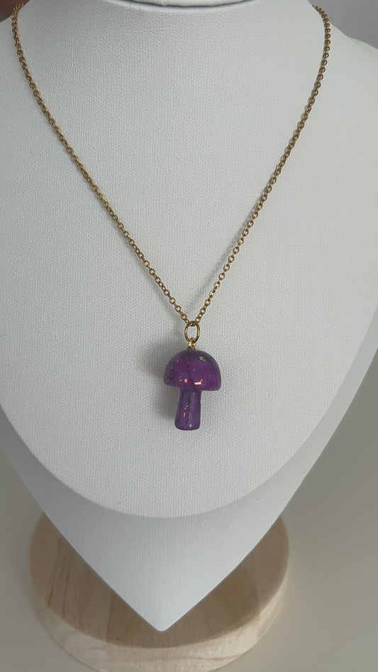 Muchroom Necklace Violeta