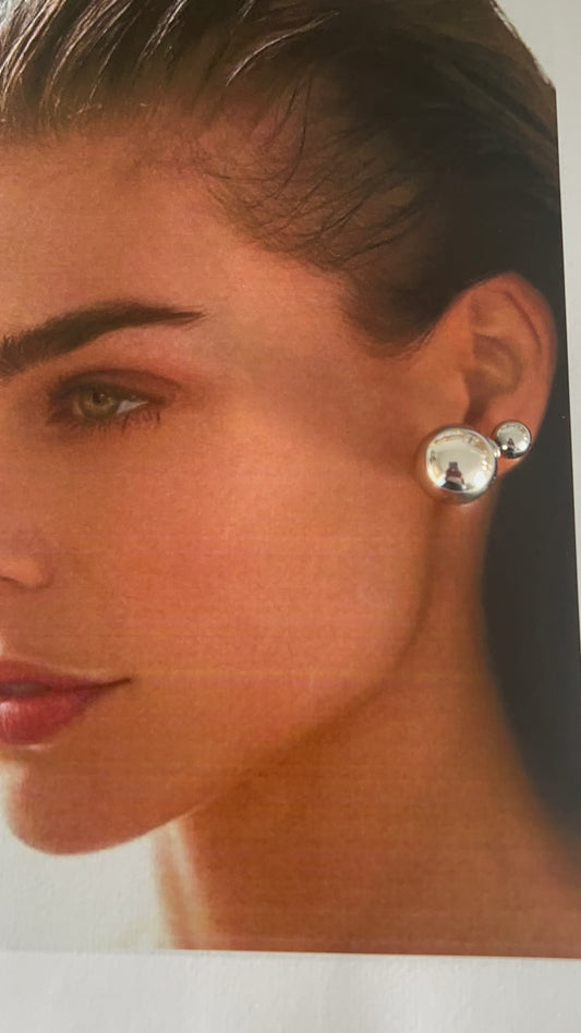 Venecia Silver Earrings